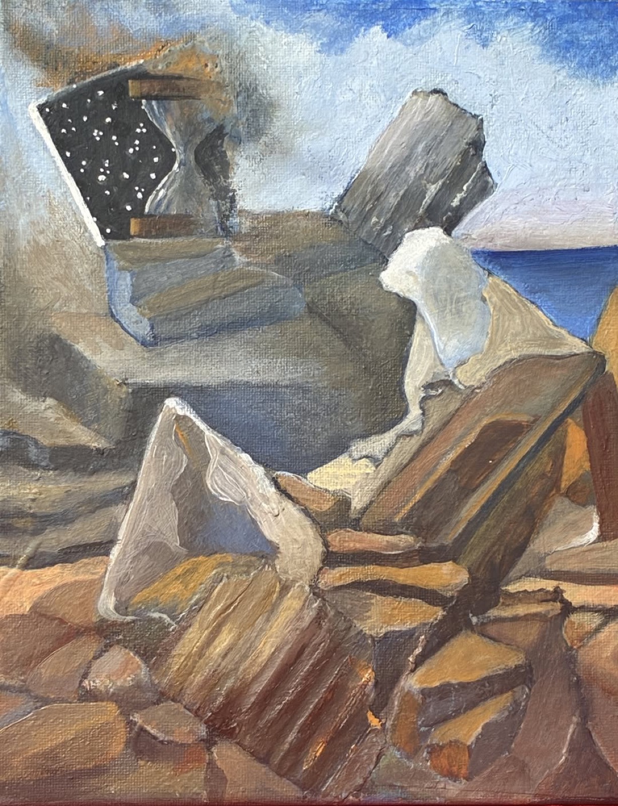Stairway to Heaven, acrylic