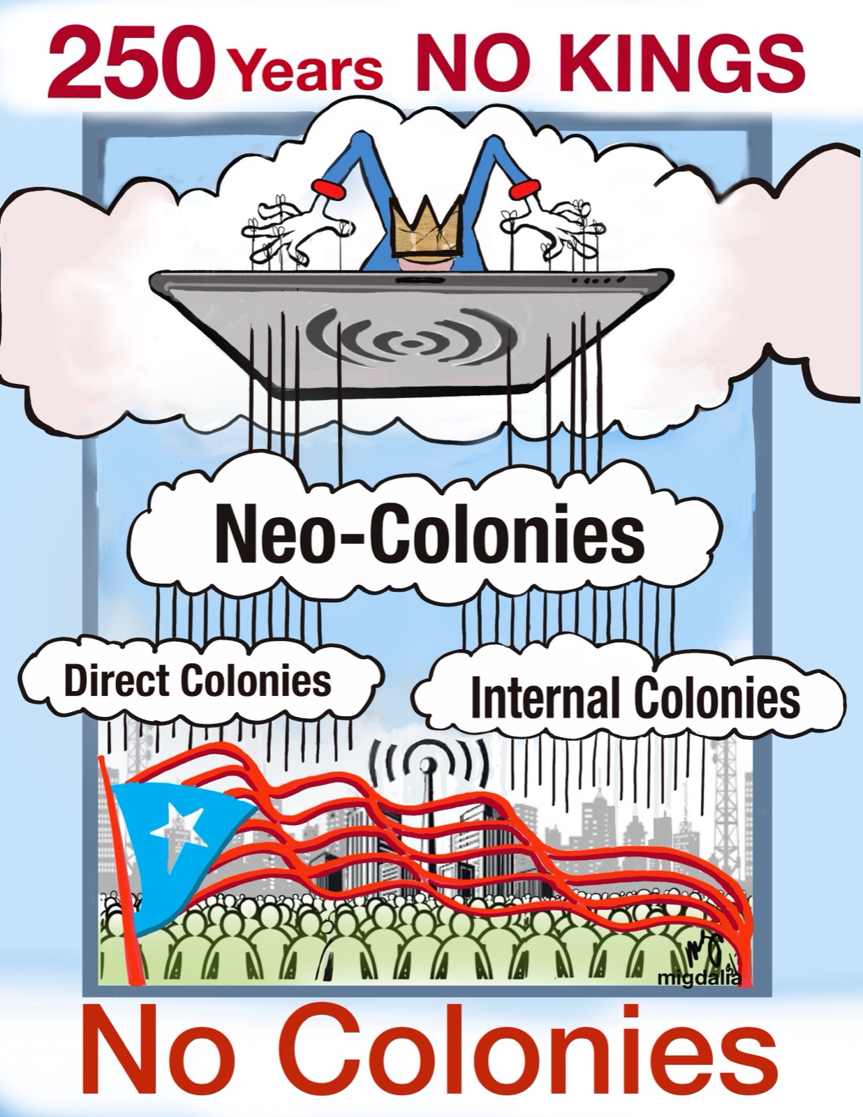 No Kings No Colonies, digital