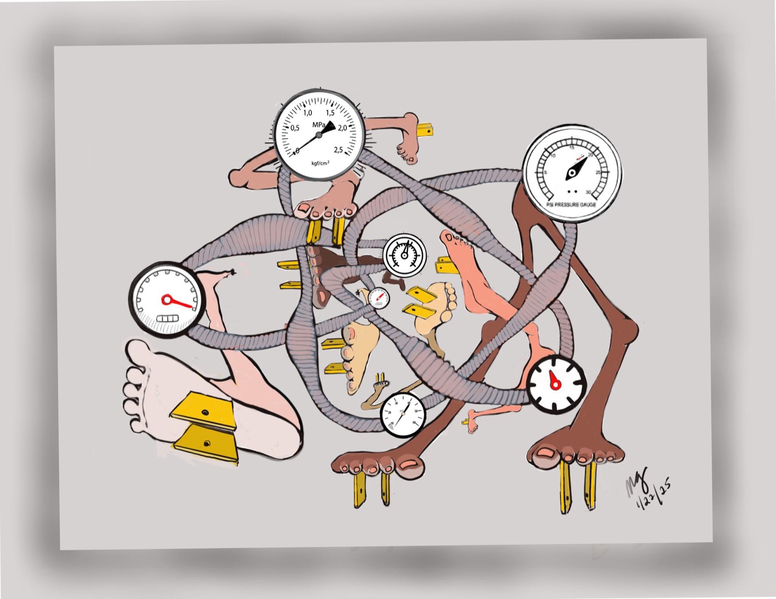 Trying to Ground, digital