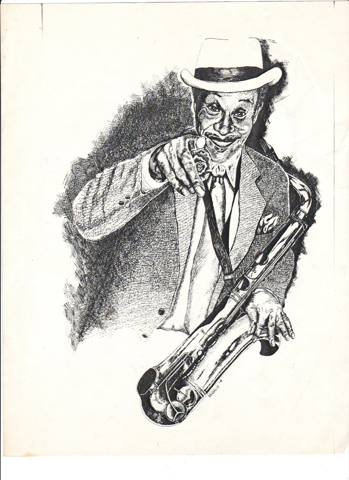 Von, pen & ink
