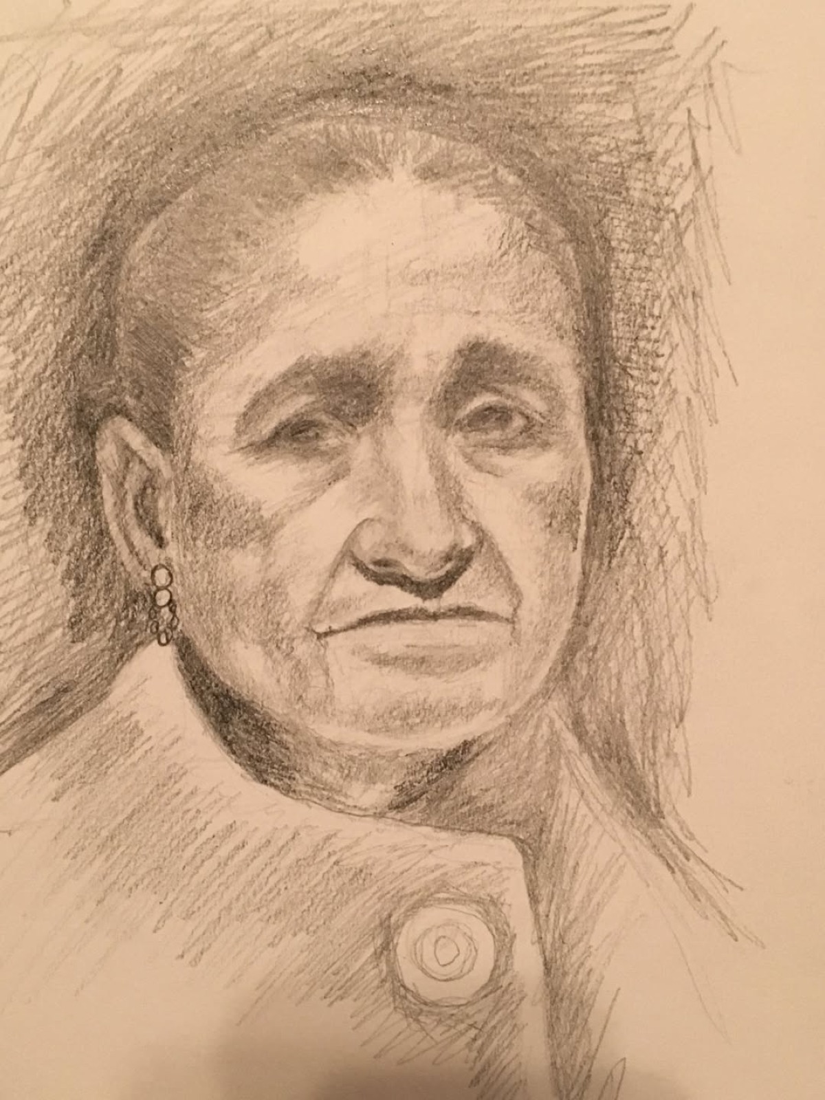 Abuela, pencil